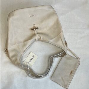Cream Women's Hobo Bag Set